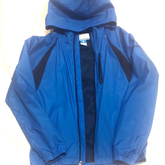 Columbia Other - Columbia Boy Large Blue Windbreaker Jacket